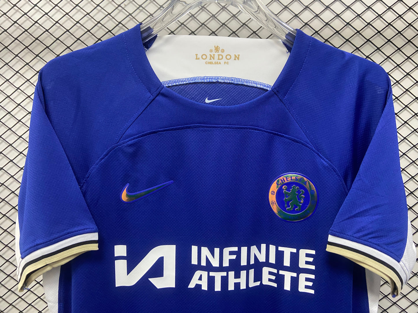 23/24 Chelsea home jersey -with advertisement