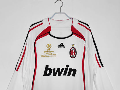 2006/2007 AC Milan away long sleeved jersey