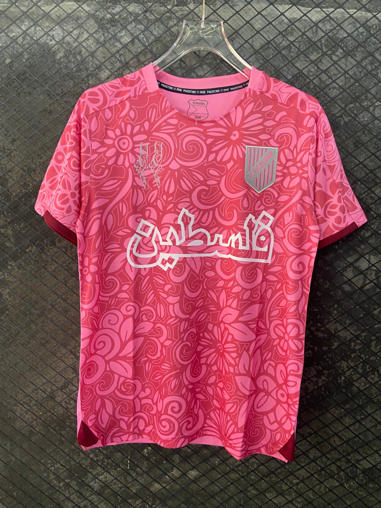 24/25 Palestinian pink jersey