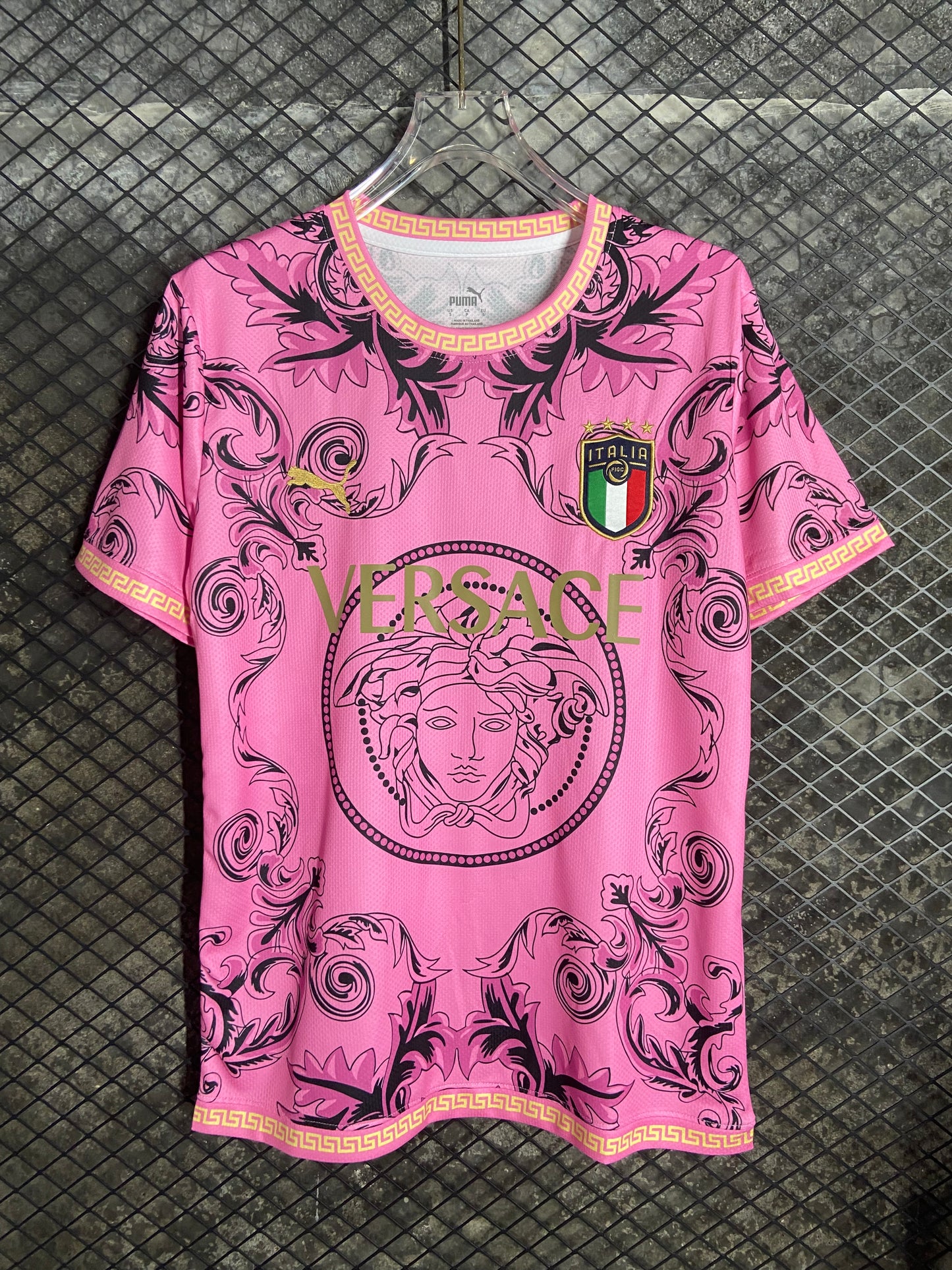 23/24 Italian Versace jersey pink